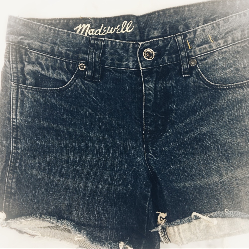 MADEWELL Distressed Denim Shorts 26
